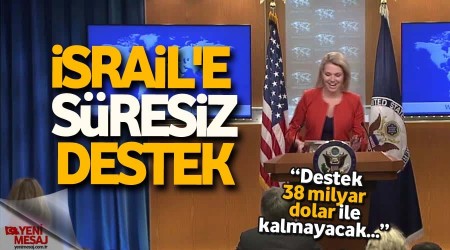 ABD'den İsrail'e süresiz destek