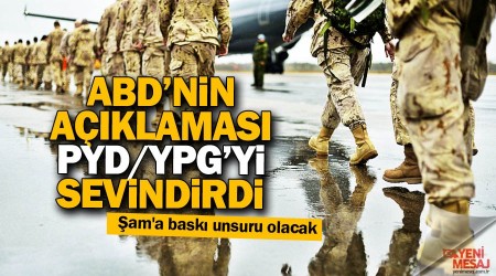 ABD'nin açıklaması YPG'yi sevindirdi