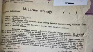 Açılan tapu davası 71 yıl sonra sonuçlandı