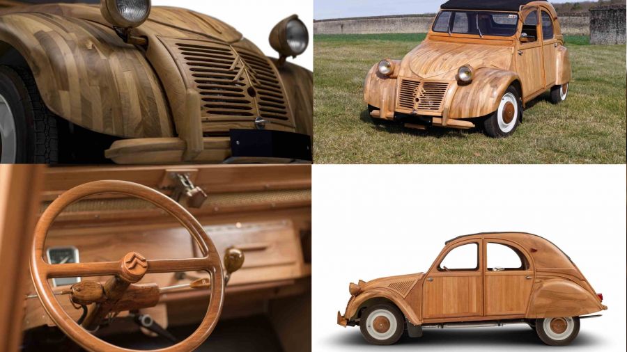 Ah�ap otomobil rekor fiyata sat�ld�