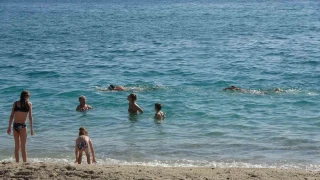 Alanya'da Mart ayında deniz keyfi