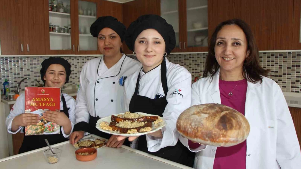 Amasya'n�n tescilli tatl�s� 'unutma beni'