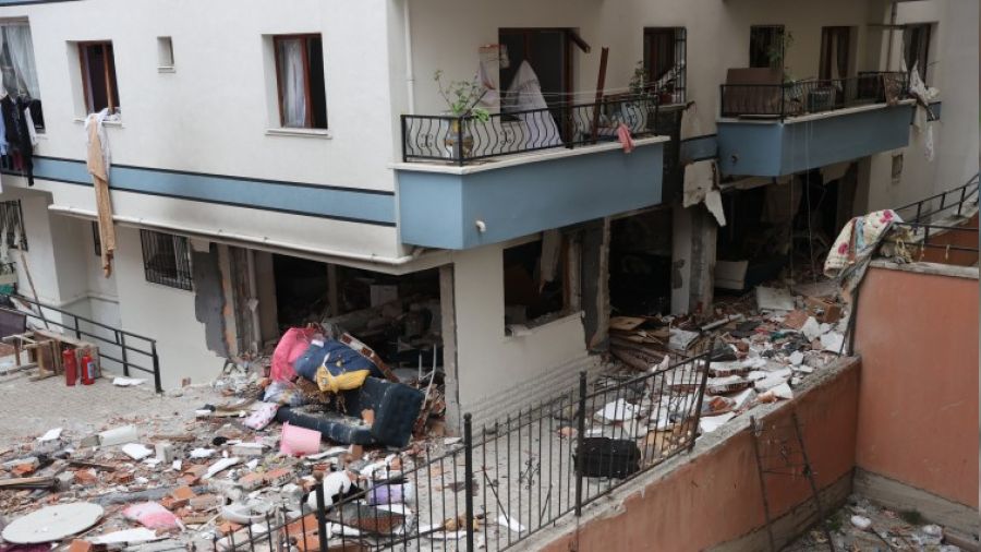 Ankara Mamak'ta doğal gaz patlaması: 1 ölü