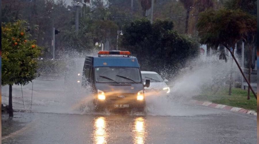 Antalya ve Muğla için sağanak uyarısı
