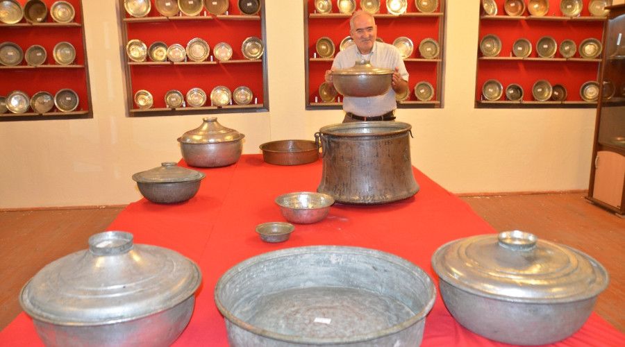 Antalya'da 'Kullan�lm�� Bak�r Kap M�zesi' a��ld�