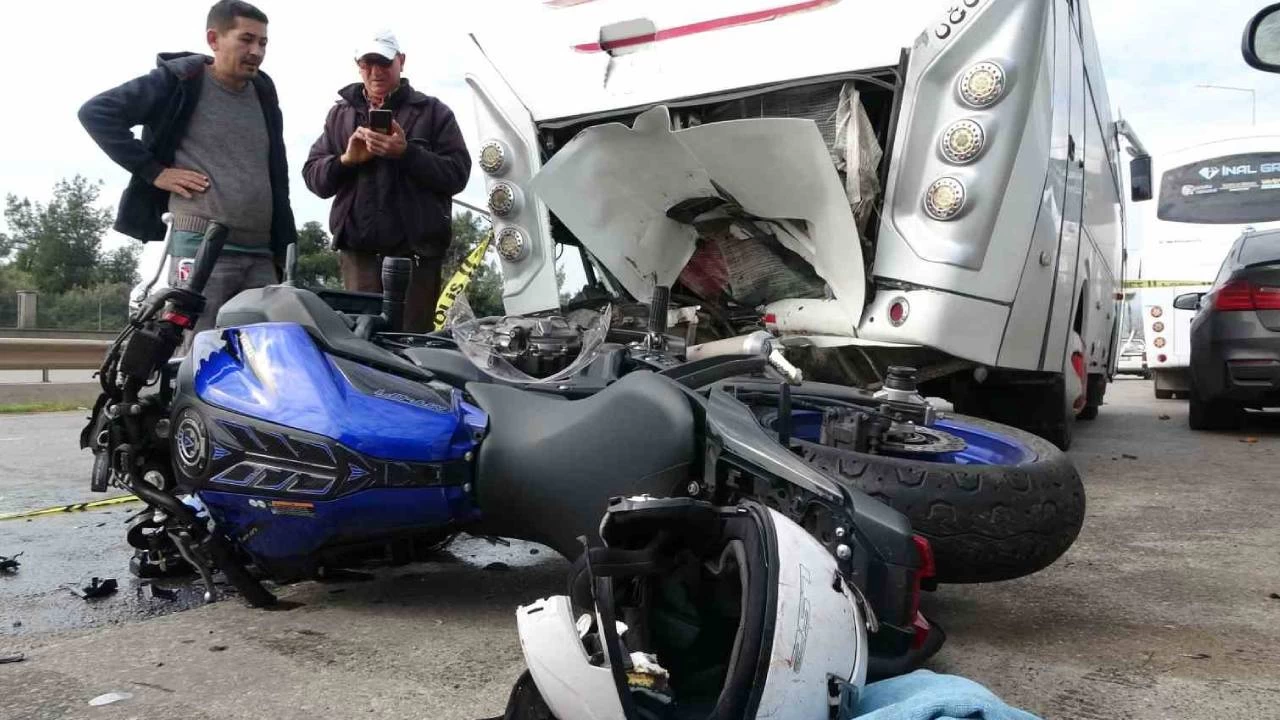 Askere gitmeye hazırlanan genç, motor kazasında hayatını kaybetti