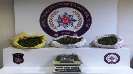 Aydın emniyeti uyuşturucu tacirlerine nefes aldırmıyor