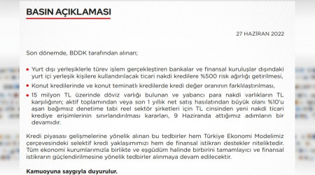 Bakan Nebati'den BDDK'nın attığı adımlara dair kritik açıklama