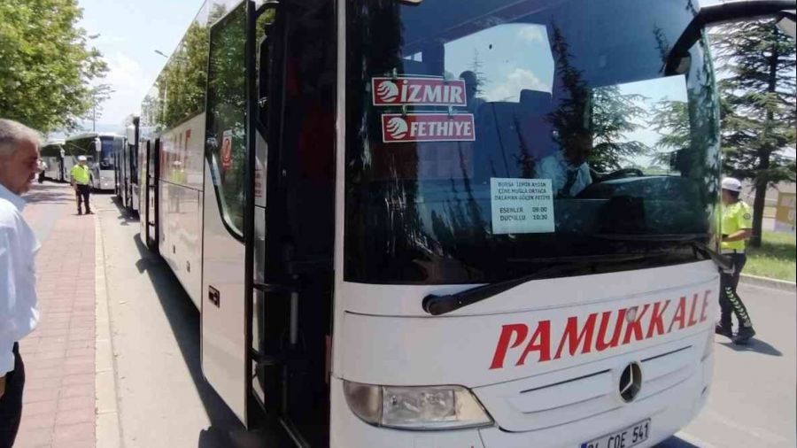 Bayram öncesi otobüs terminallerinde sıkı denetim