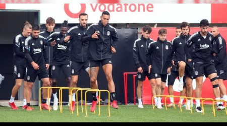 Beşiktaş taktik çalıştı