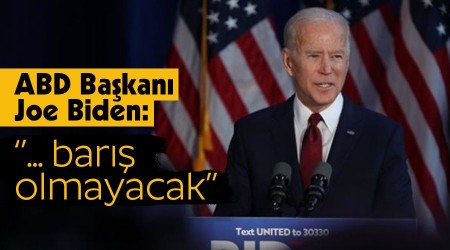 Bölge ülkeleri İsrail'i bağımsız bir Yahudi devleti olarak tanıyana kadar barış olmayacak