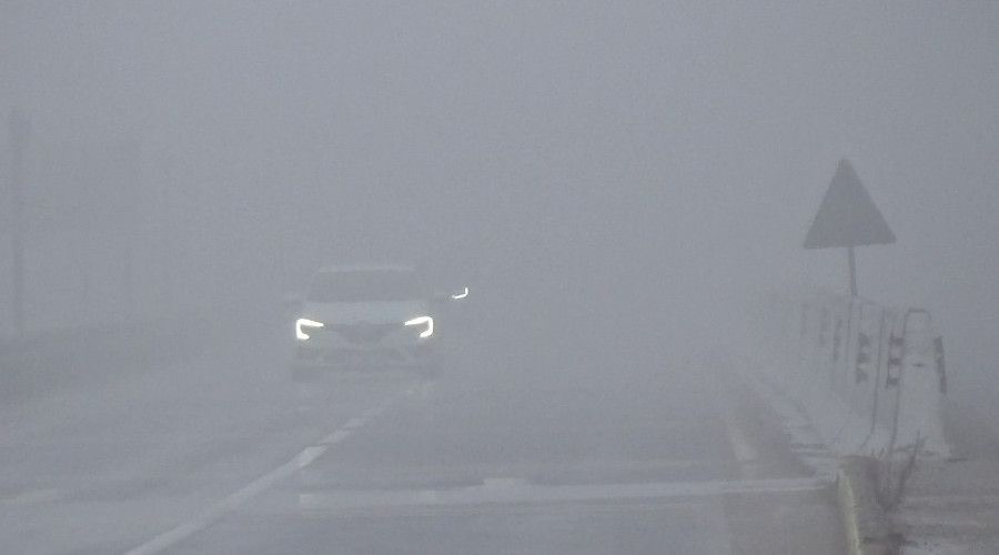 Bolu Dağı'nda görüş mesafesi 20 metreye düştü