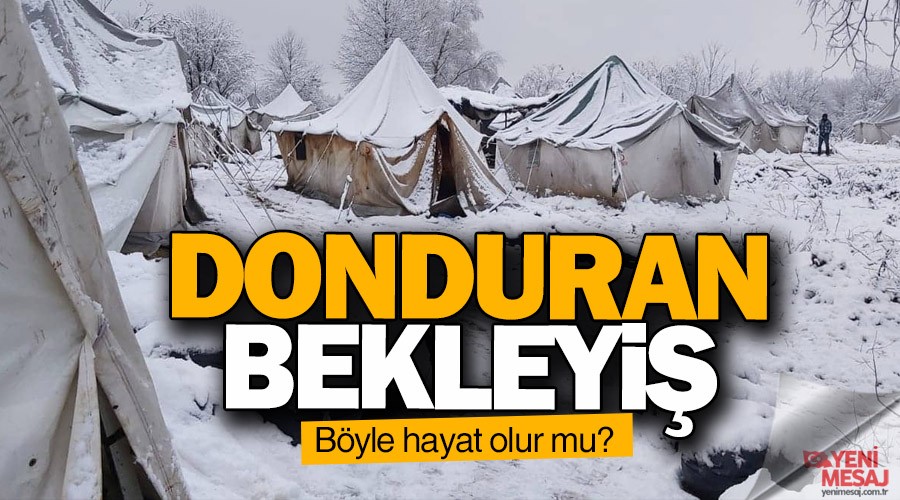 Bosna'da donduran bekleyi