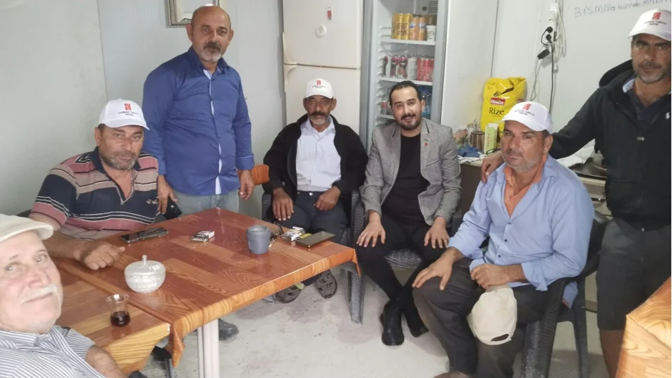 BTP Antalya Te�kilat� Manavgat Yenik�y�de �ift�ilerle bulu�tu