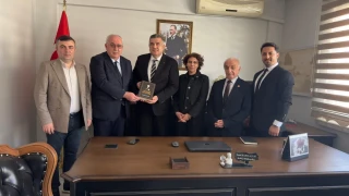 BTP heyetinden Jeoloji M�hendisleri Odas��na ziyaret