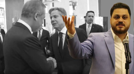 Hüseyin Baş, Hakan Fidan'ın Blinken'e mesafeli davranmasının diplomatik başarı gibi sunulmasını eleştirdi