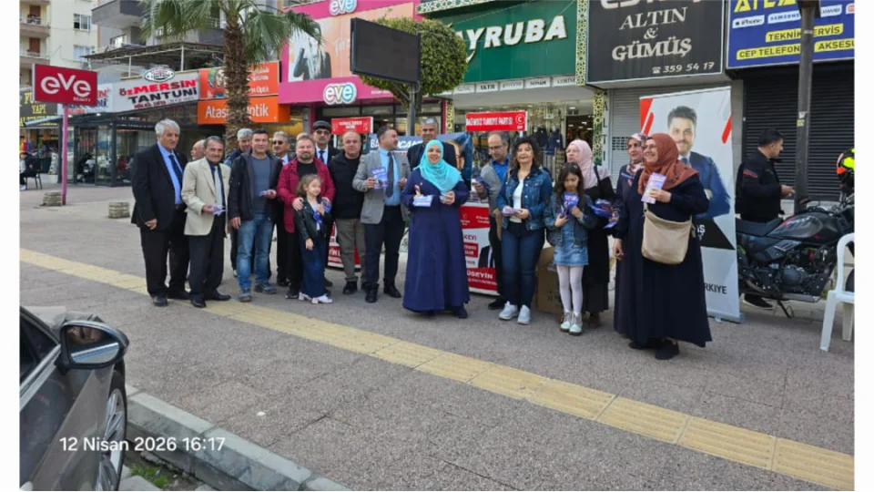 BTP Mersin te�kilat� Prof. Dr. Haydar Ba��� lokma hayr� ve dualarla y�d etti