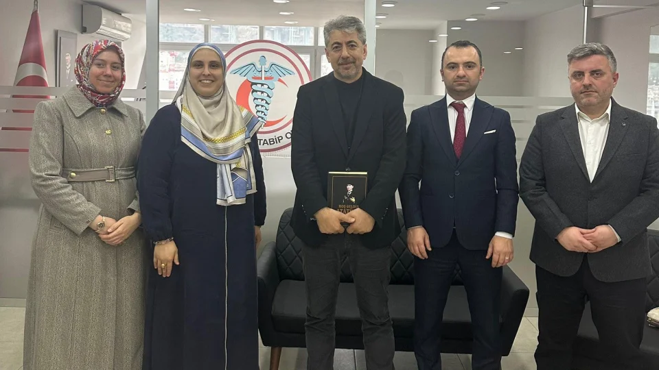 BTP Trabzon İl Başkanlık Divanı'ndan Tabip Odası'na ziyaret