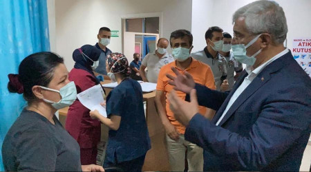 Burdur Devlet Hastanesinde sağlık çalışanları darp edildi