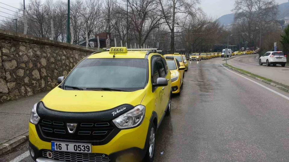 Bursa'da taksi �cretlerine zam: Yeni tarife belli oldu
