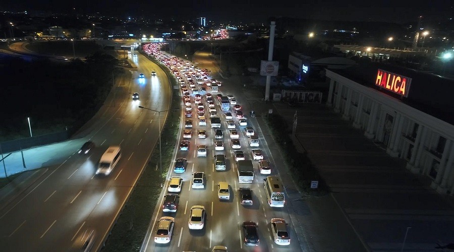 Bursa’da trafik durdu