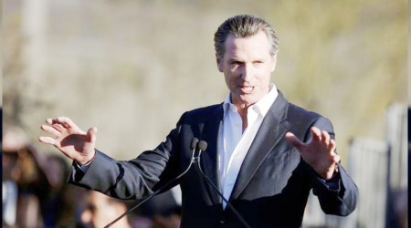 California Valisi Newsom snrdaki askerleri azaltacak