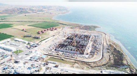 Çanakkale Köprüsü'nde kule temelleri tamamlandı