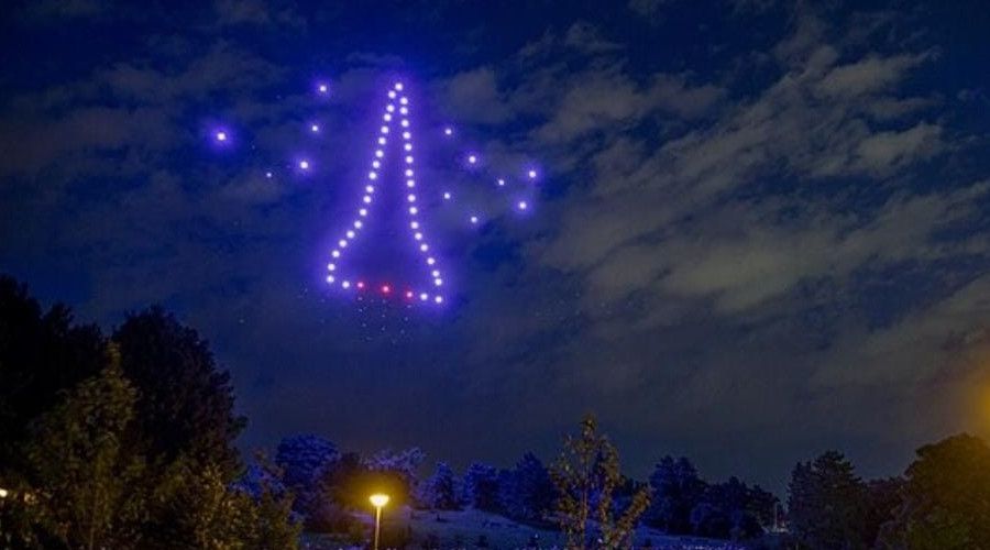 �ekya'da havai fi�ek festivali