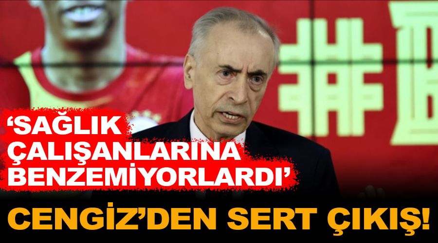 Cengiz'den sert ��k��! Listeye bakarken k�zd�m, sa�l�k �al��anlar�na benzemiyorlard�