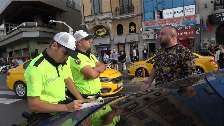 Ceza yazılan şahıs: 'Abimi alıp geleceğim'