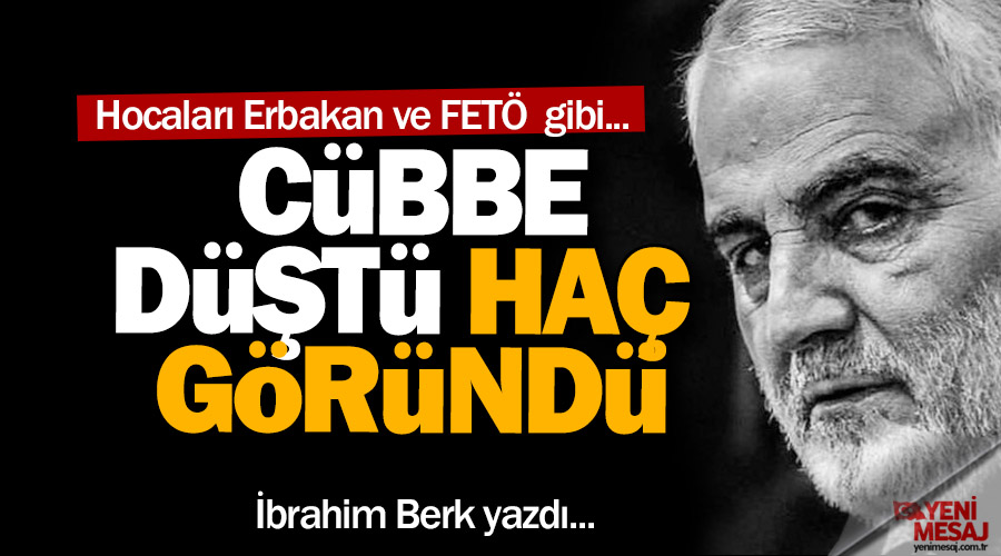 Yeni Mesaj; İbrahim Berk Cübbe düştü haç göründü