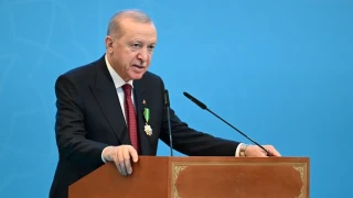 Cumhurba�kan� Erdo�an, "Hazar Ge�i�li Do�u-Bat� Orta Koridoru'nun ehemmiyeti her ge�en g�n daha iyi anla��l�yor" dedi