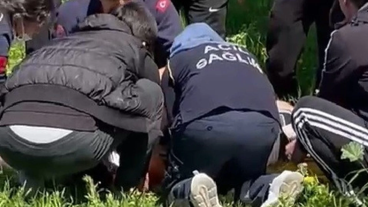Deprem anında panikle 3. kattan atlayan bir kişi ağır yaralandı