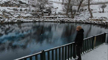Depremde bulanmıştı, eski haline kavuştu