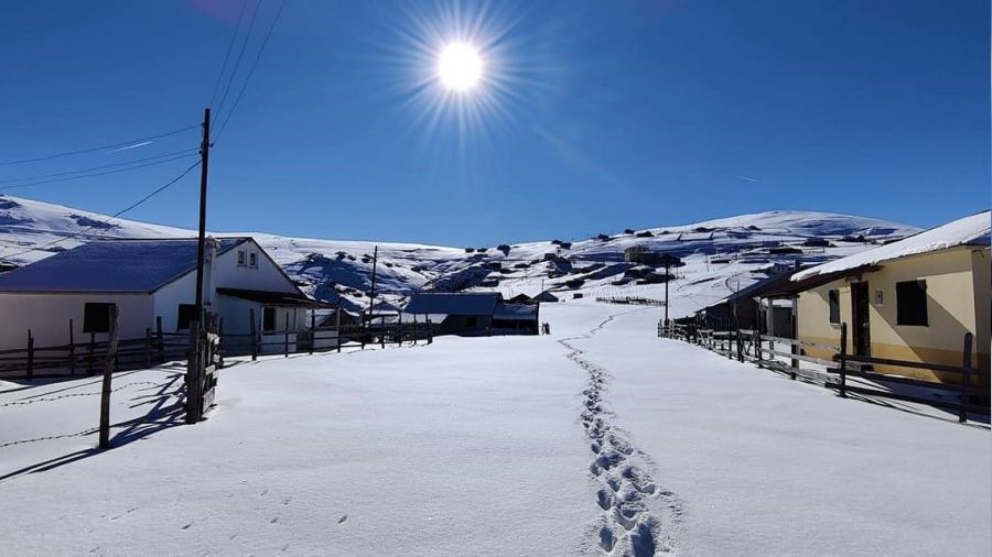 Do�u Karadeniz yaylalar� kar alt�nda