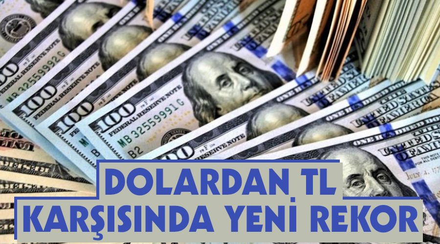 Dolardan TL karşısında yeni rekor