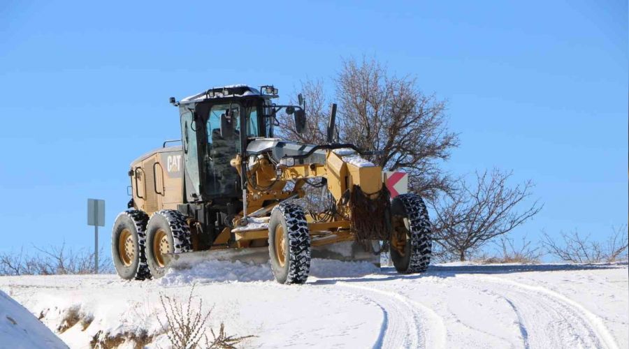 Elaz'da 531 ky yolu ulama kapal