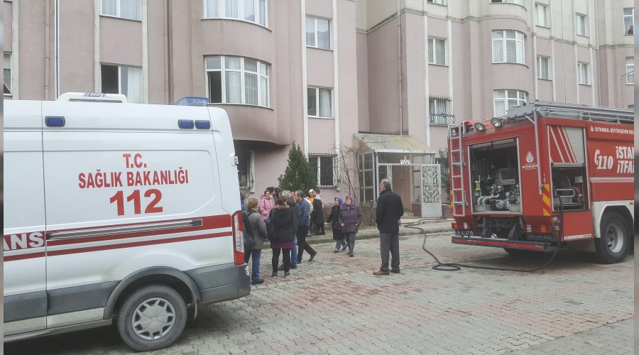 Engelli kadın yangında can verdi