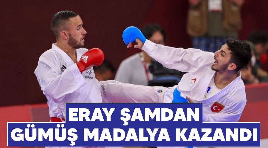 Eray �amdan g�m�� madalya kazand�