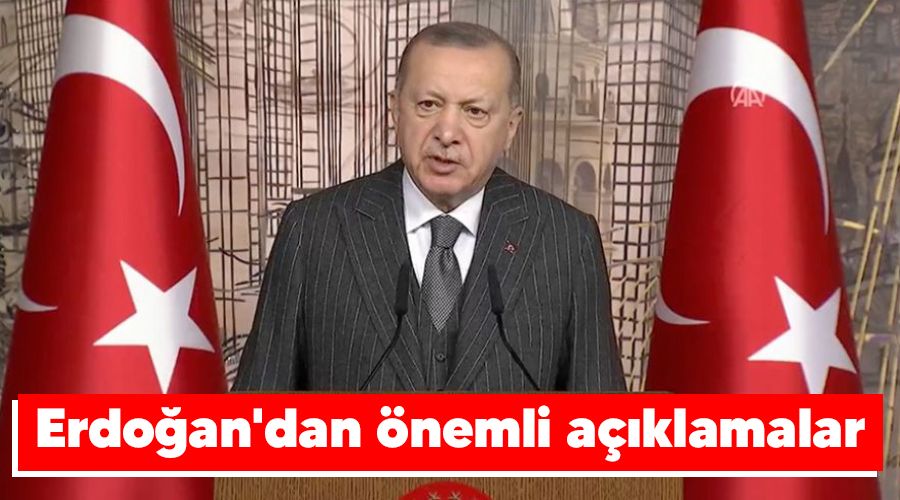 Erdo�an'dan �nemli a��klamalar