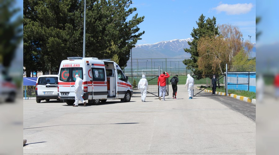 Erzurum tesisleri karantinaya alındı