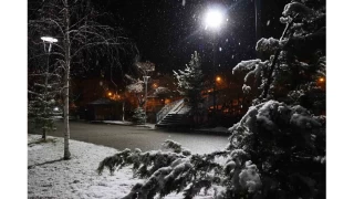 Erzurum'da bir günde iki mevsim