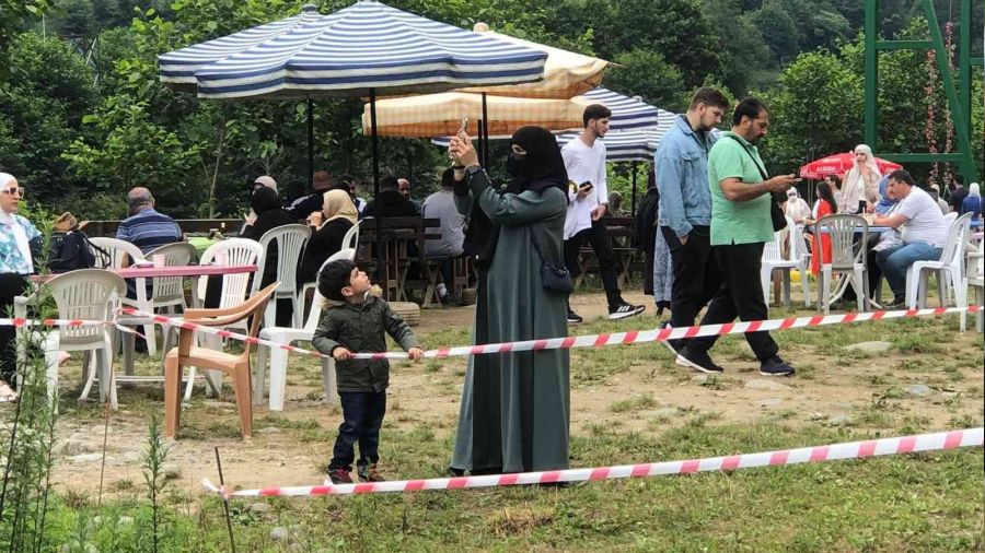 F�rt�na Vadisi'ne Arap turist ak�n�