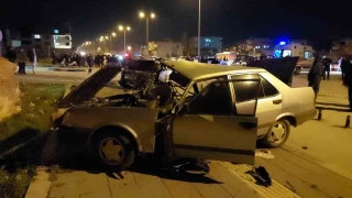 Gaziantep'te 2 otomobil çarpıştı: 7 yaralı