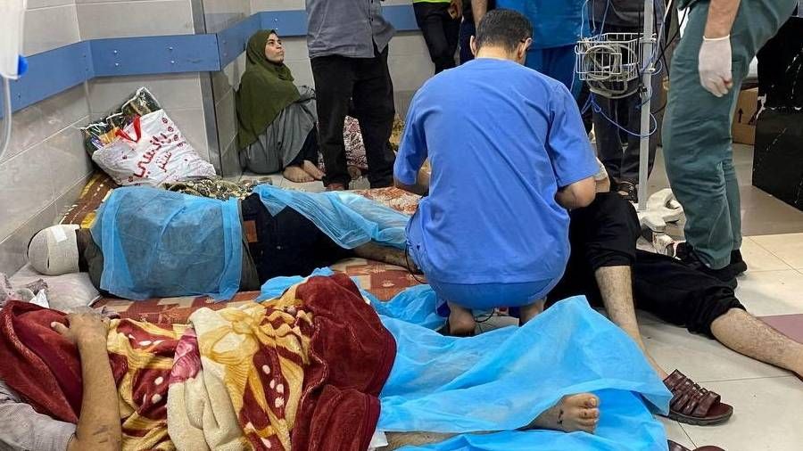 Gazze Hastaneler M�d�rl���: �ifa Hastanesi'ndekileri tahliye edecek g�venli yer yok