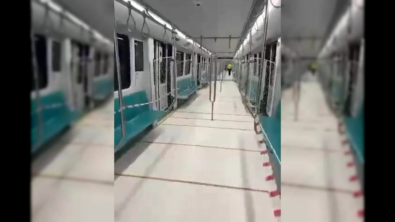 Gebze-Darıca Metrosunun test sürüşü yapıldı