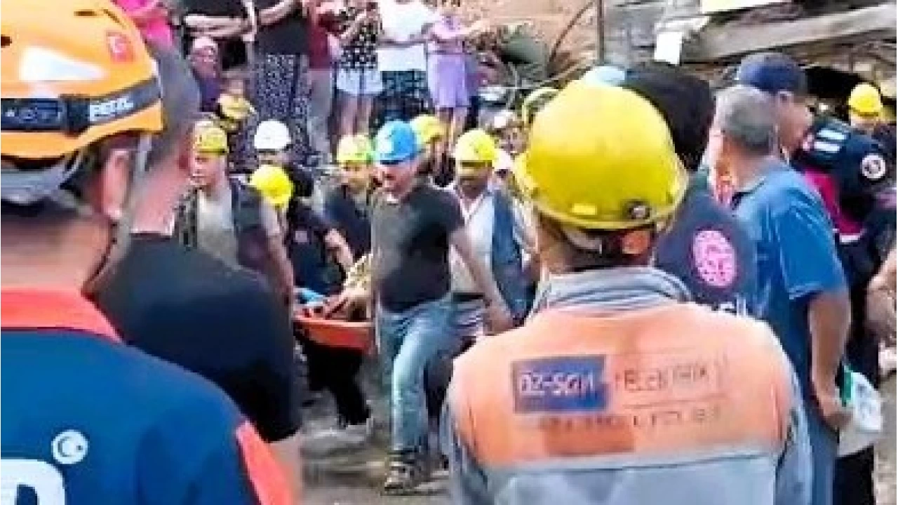 Gk altndaki ikinci madenci de kurtarld