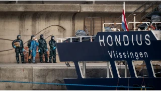 Hantavirüsün merkezi gemi dümeni Hollanda'ya kırdı