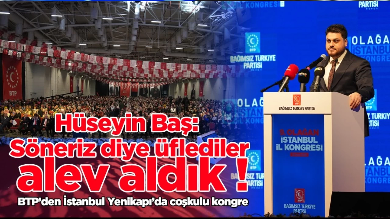 Hüseyin Baş: Apo’ya özgürlük, bana adli kontrol! Neresinde bunun hak, adalet?