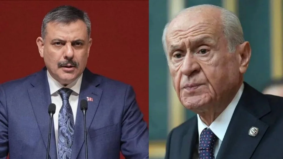 ��i�leri Bakan� �ift�i, Devlet Bah�eli'yi ziyaret etti
